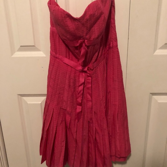 Marc Jacob’s Knee-Length Strapless Pink Dress Sz 2 - Picture 1 of 4